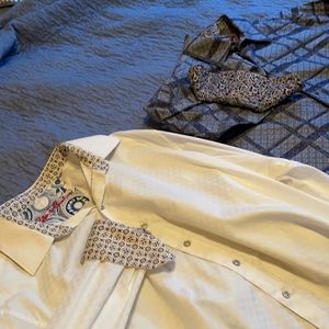 Two nearly new Robert Graham dress shirts!